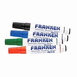 Franken Z1703, 4 pièce(s), Noir, Bleu, Vert, Rouge, Multicolore, Multicolore, Plastique, Rond