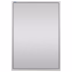 Franken BS1704, Aluminium, Argent, Mat, Mur, Rectangulaire, 643 mm
