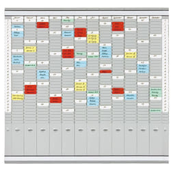 Franken PV-SET4 planificateur mural Gris Multilingue