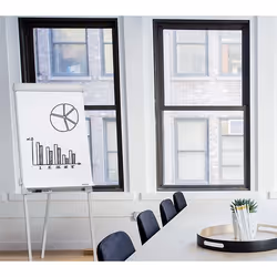 Franken FC43 chevalet de conférence et accessoires Autonome 670 x 950 mm Gris, Blanc