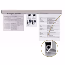 Franken PKS150, Plastique, Gris, 1500 mm, 40 mm, 50 mm, 1530 mm