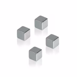 Franken HMN1010, Aimant de tableau blanc, Argent, Néodyme, 10 mm, 10 mm, 10 mm