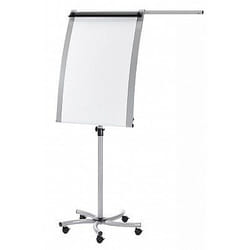 Franken F2016 chevalet de conférence et accessoires Autonome 700 x 1030 mm Métal Argent, Blanc