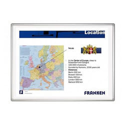 Franken PRO Plus Tableau blanc émail Magnétique