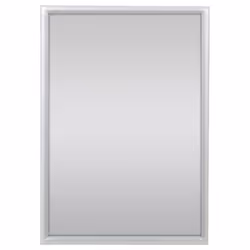 Franken BS1803, Cadre pour une seule photo, Aluminium, Gris, Mat, Mur, Rectangulaire