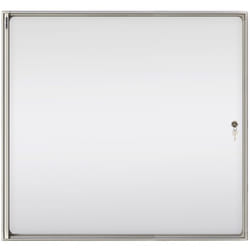 Franken FSA8 tableau magnétique & accessoires Émaillé 680 x 960 mm Gris