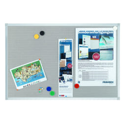 Franken PM3612 tableau magnétique & accessoires Métal 600 x 450 mm Argent