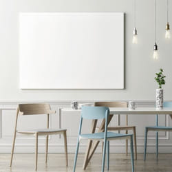 Franken GTL12012009 tableau magnétique & accessoires Verre 1200 x 1200 mm Blanc