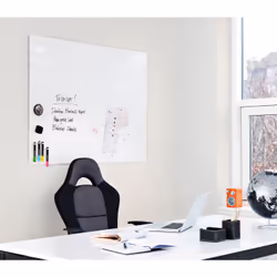Franken GTL12018009 tableau magnétique & accessoires Verre 12000 x 1800 mm Blanc