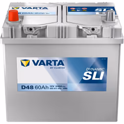 Batterie de démarrage Auto plomb sans entretien, livrée prêt à l'emploi. Tension : 12V Capacité : 60Ah Intensité de démarrage ...