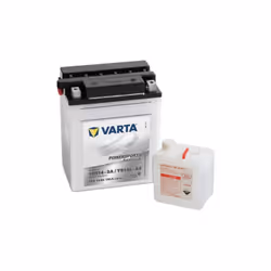 Détails : Batteries de démarrage - Powersports Freshpack Informations techniques : 12N14-3A / YB14L-A2 Marque : VARTA Type :  ...