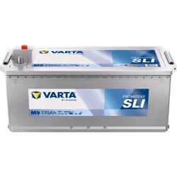 Batterie de démarrage de tracteur / tractopelle, livrée prête à l'emploi. Tension : 12V Capacité : 170Ah Intensité de démarra ...