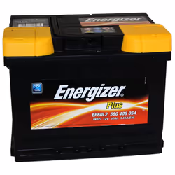 Energizer Plus EP60-L2, 60 Ah, 12 V, 540 A, Voiture, Sans entretien, B13