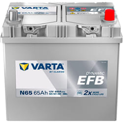 Batterie Varta Blue Dynamic EFB N65 12v 65ah 650A 565 501 065