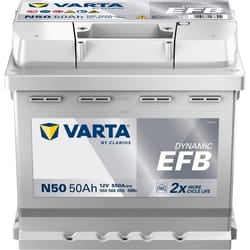 Batterie de démarrage Varta Blue Dynamic EFB L1 N50 12V 50Ah / 550A