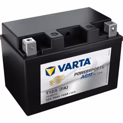 Catégorie : Batteries de moto Type : YTX12A-BS SLA Technologie : AGM Scellé usine Tension : 12V Capacité : 10Ah Dimensions :  ...