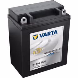 Catégorie : Batteries de moto Type : YTX12L-BS SLA Technologie : AGM Scellé usine Tension : 12V Capacité : 12Ah Dimensions : ...