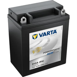 Batterie Moto VARTA Powersports AGM Active B12A (FA) - 12V 12Ah 125A
