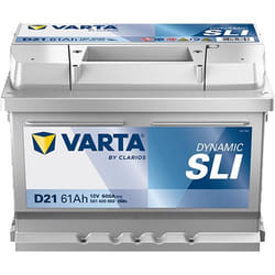 Batterie de voiture VARTA 61Ah/600A 561400060K262