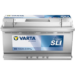 Varta Automotive Dynamic Sli (h3) 12 V 100 Ah 830 A - Batterie Humide Pour Voiture Avec Équipement Standard Et Sans Système De D