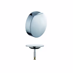 Kludi 7106605-00, Siphons de baignoire, Plastique, Acier inoxydable, Chrome