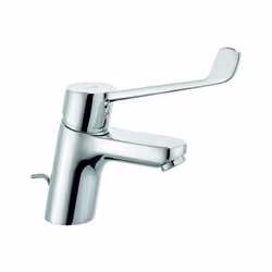 Kludi Pure & easy care mitigeur lavabo 372870565 cartouche Céramique avec limitation d'eau chaude Débit 7 l / min à 3 bar Str ...