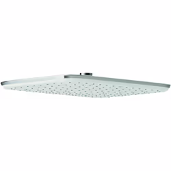 KLUDI FRESHLINE 1x douche de tête DN 15 300 x 220 mm avec un type de jet : volume débit 20 l/min à 3 bar avec nettoyage rapid ...