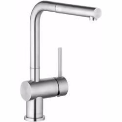 Mitigeur de cuisine avec douchette extractible montage : un trou conception : inox brossé hauteur du mitigeur : 300 mm longue ...