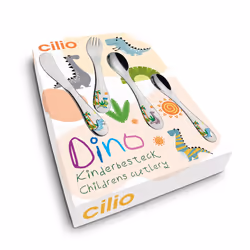 Cilio - Couverts Enfants Dino 4 Pièces - Vue supplémentaire 2