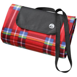 Cilio - Couverture de Pique-nique Beach 2m x 2m rouge
