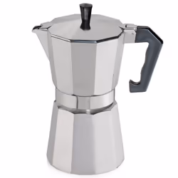 Cilio 321272, Cafetière à moka, Aluminium, Aluminium, 6 tasses, 200 mm, 580 g