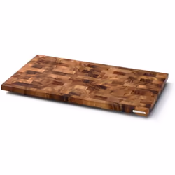 Planche à découper - Continenta - Acacia - 54 cm x 29 cm - Fabrication artisanale - Bois de bout