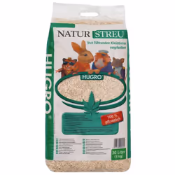 HUGRO 095705, 30 L, Granulé de bois, Hamster, Souris, 3 kg, Sac en polyéthylène