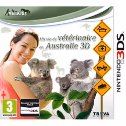 TREVA Entertainment Ma Vie de Veterinaire en Australie, Nintendo 3DS, Support physique