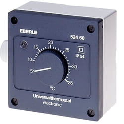 Eberle AZT-A 524 510 thermostat Noir