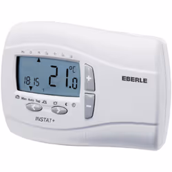 Eberle INSTAT+ 3R, Blanc, IP30, 7 - 32 °C, 0,1 °C, °C, Numérique
