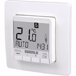 Eberle FIT 3R, Blanc, IP30, 5 - 30 °C, 0,1 °C, °C, Numérique