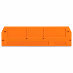 Wago 280-373, Séparateur de bornier, Orange, 2,5 mm, 88,9 mm, 28,5 mm, 3,91 g