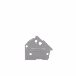 Wago 256-600, Séparateur de bornier, Gris, 1 mm, 15 mm, 13 mm, 0,168 g