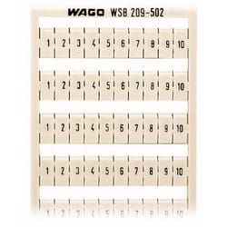 Wago 209-502 accessoire de bornier Marqueurs de bornier