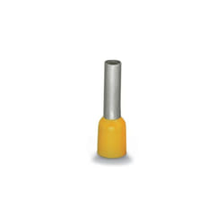 Wago - embout simple dextrémité de câble 216-208 6 MM² x 14 mm partiellement isolé jaune 100 pc(s)