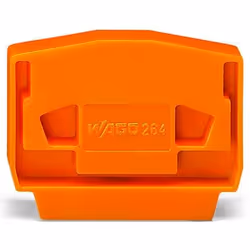 Wago 264-369, Plaque d’extrémité, Orange