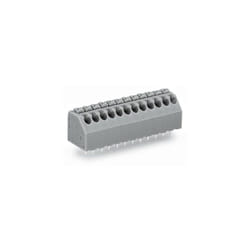 Bornier à ressort Wago 250-123/000-006 1.50 MM² nombre de pôles (num) 23 bleu 1 pc(s)