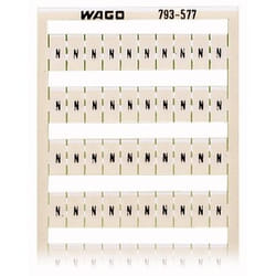 Wago 793-577 accessoire de bornier Marqueurs de bornier 100 pièce(s)