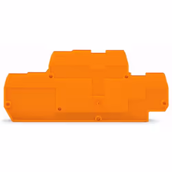 Wago 870-574, Séparateur de bornier, Orange, 2 mm, 91 mm, 40 mm, 3,55 g