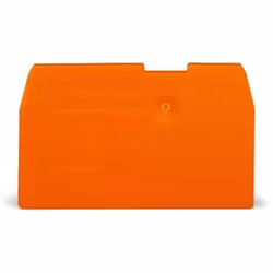 Wago 870-934, Séparateur de bornier, Orange, 1 mm, 44,1 mm, 27,2 mm, 1,35 g