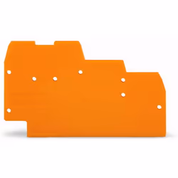 Wago 270-321, Cache de bornier, Orange, 1 mm, 68 mm, 39 mm, 2,4 g