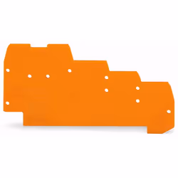 Wago 270-322, Cache de bornier, Orange, 1 mm, 83 mm, 39 mm, 2,835 g