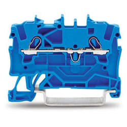 Wago 2001-1204 bornier 2 Bleu