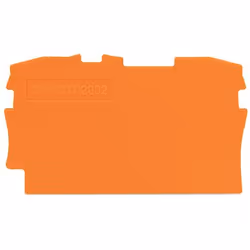 Wago 2002-1292, Cache de bornier, Orange, 0,8 mm, 48,5 mm, 28,4 mm, 1,19 g